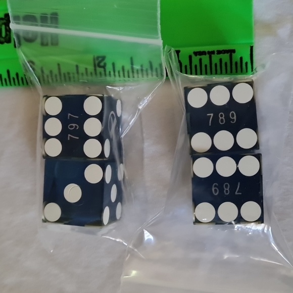Dice from The D Casino in Las Vegas - Picture 2 of 2